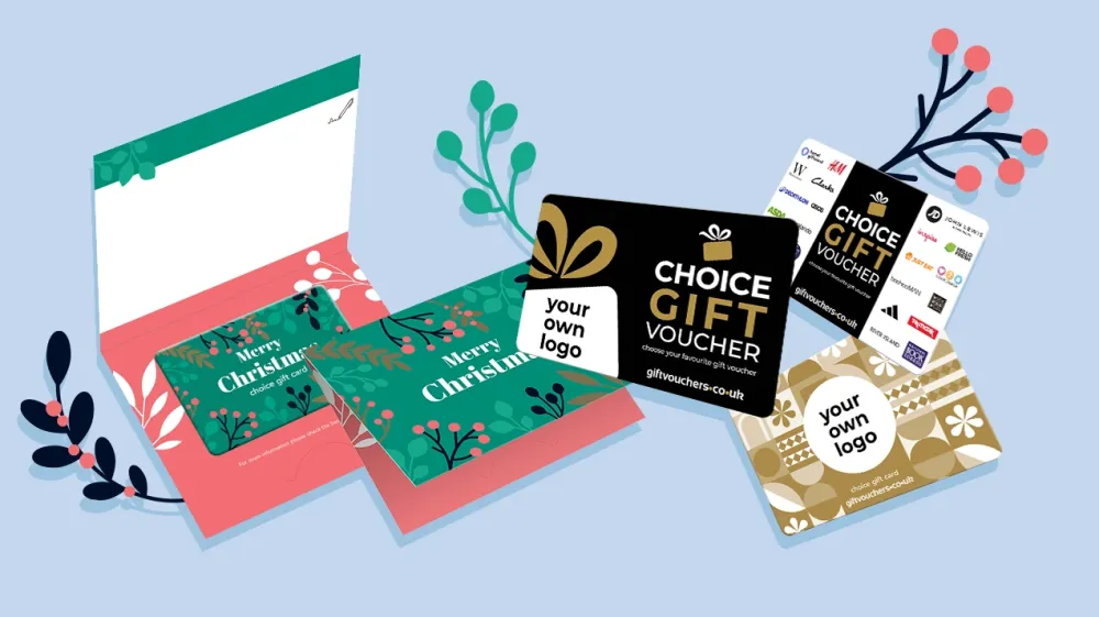 Business Christmas gift vouchers